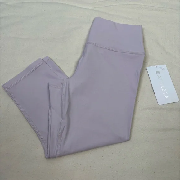 🏷️NWT Athleta Transcend Capri Legging High Rise Lilac Sky Purple Size Medium $79